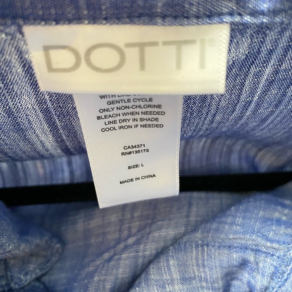 Dotti Swimsuit Coverup.  Size Large.  Excellent Condition - Picture 6 of 6